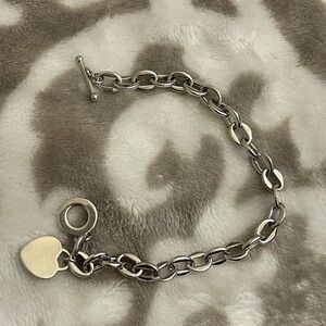 Elegant Sterling Silver 925 Bracelet Beautiful Ladies Jewelry